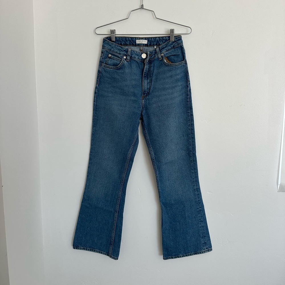 Sandro 36 straight loose mid rise Women's Jeans